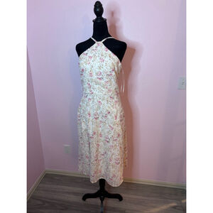 Women's Dress the Population Dress, White, Floral, Size M